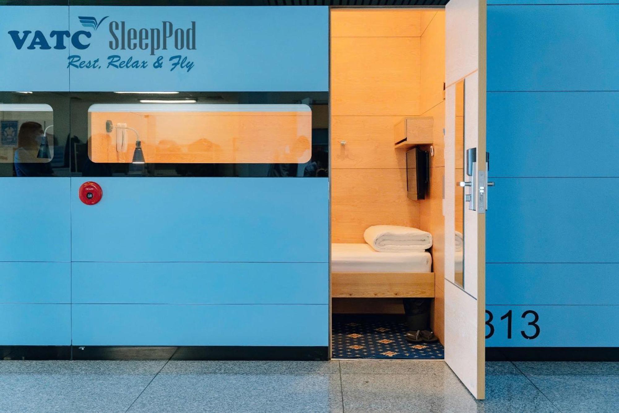 Vatc Sleep Pod Terminal 2 Hotell Noi Bai Eksteriør bilde