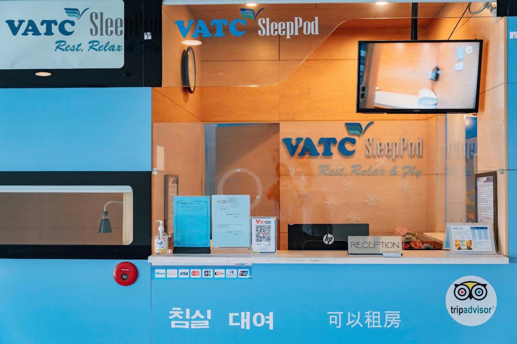 Vatc Sleep Pod Terminal 2 Hotell Noi Bai Eksteriør bilde