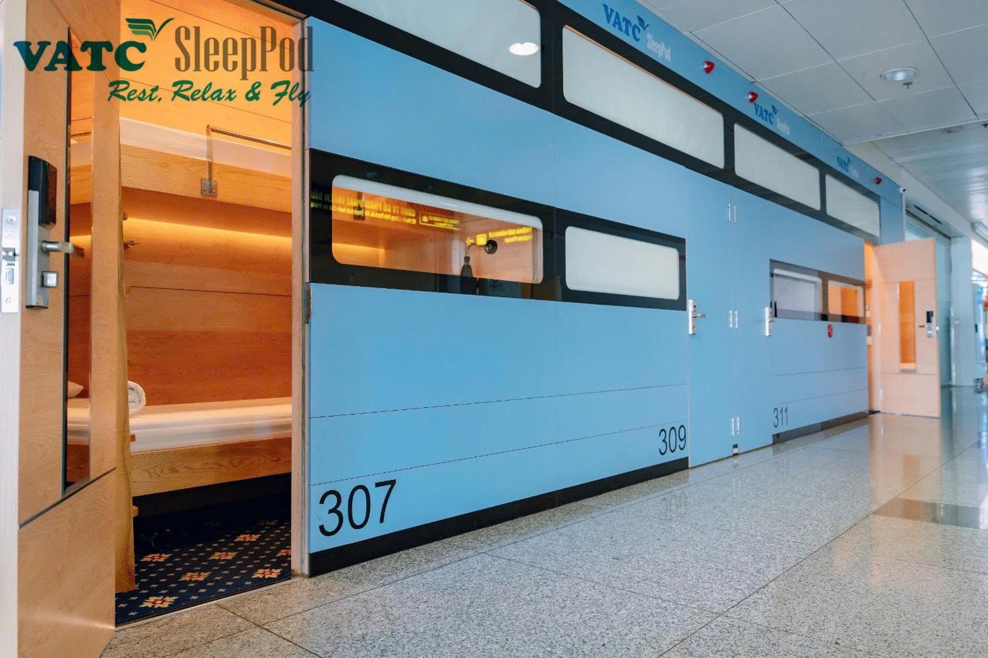 Vatc Sleep Pod Terminal 2 Hotell Noi Bai Eksteriør bilde