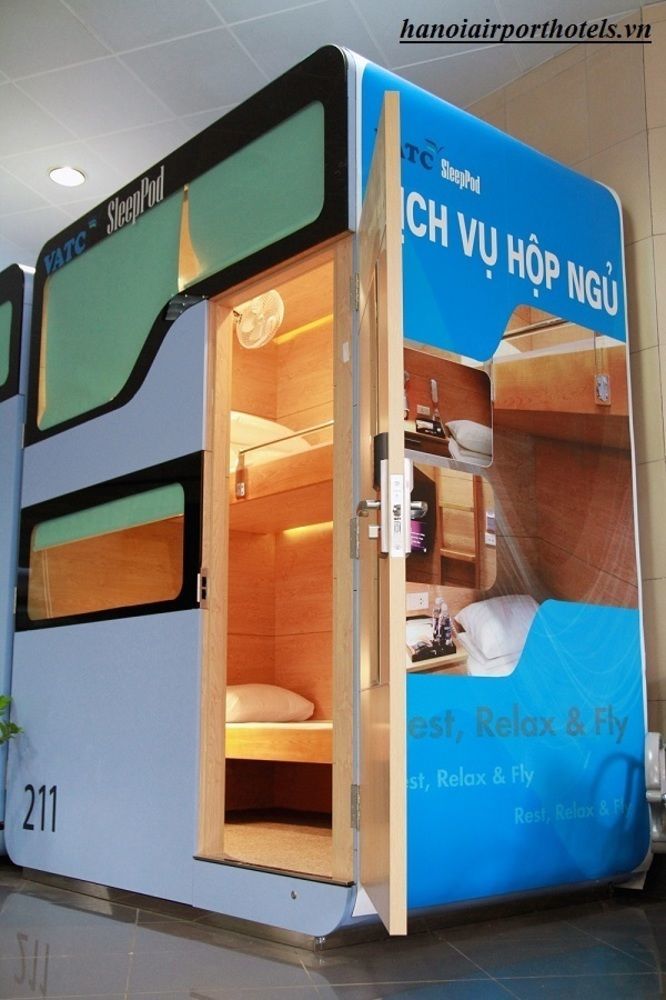 Vatc Sleep Pod Terminal 2 Hotell Noi Bai Eksteriør bilde